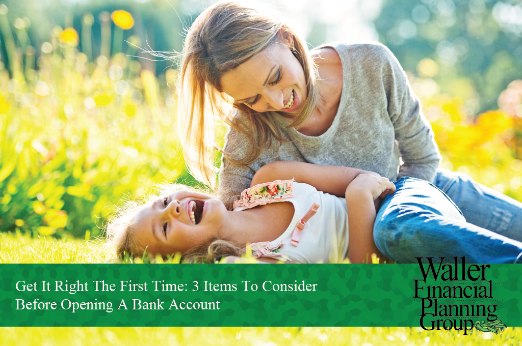 what to consider before opening a bank account