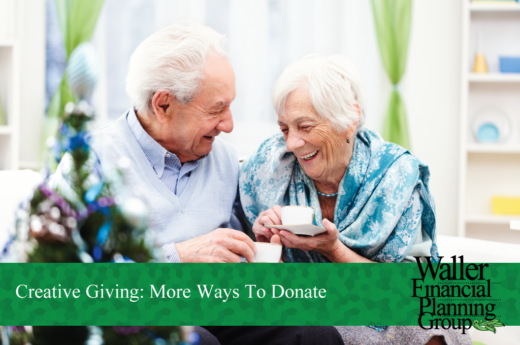 creative ways to donate 
