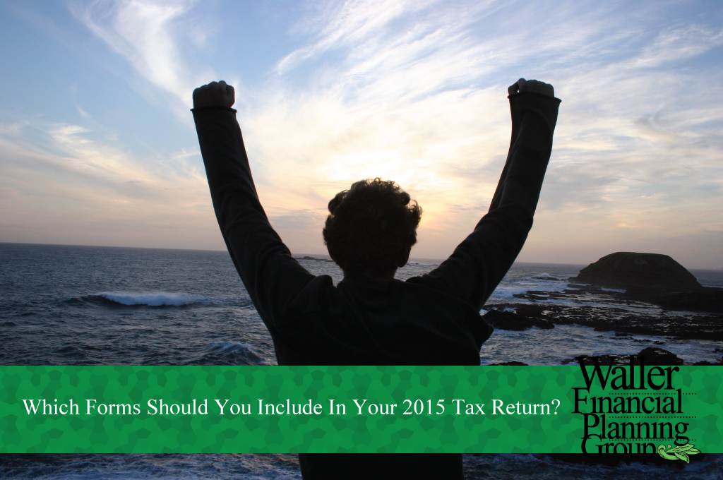 which forms to include in 2015 tax returns 